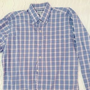 Peter Millar size medium men’s button-down dress shirt